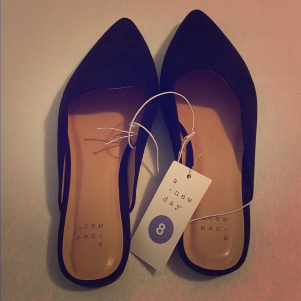Black Mules still in box
